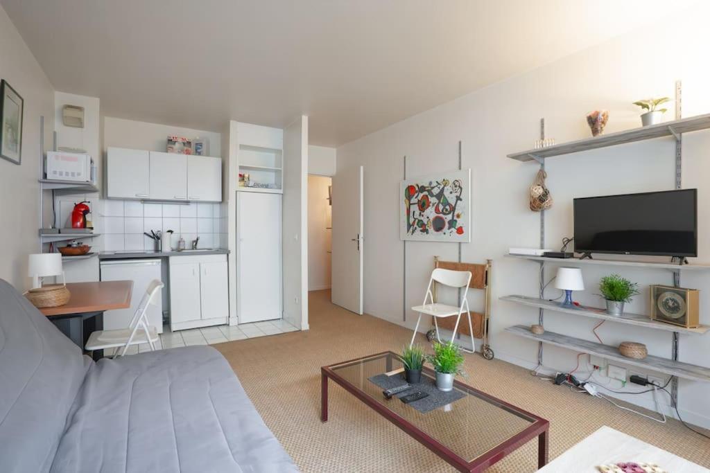 Studio Cosy Et Confortable Levallois-Perret Exterior foto